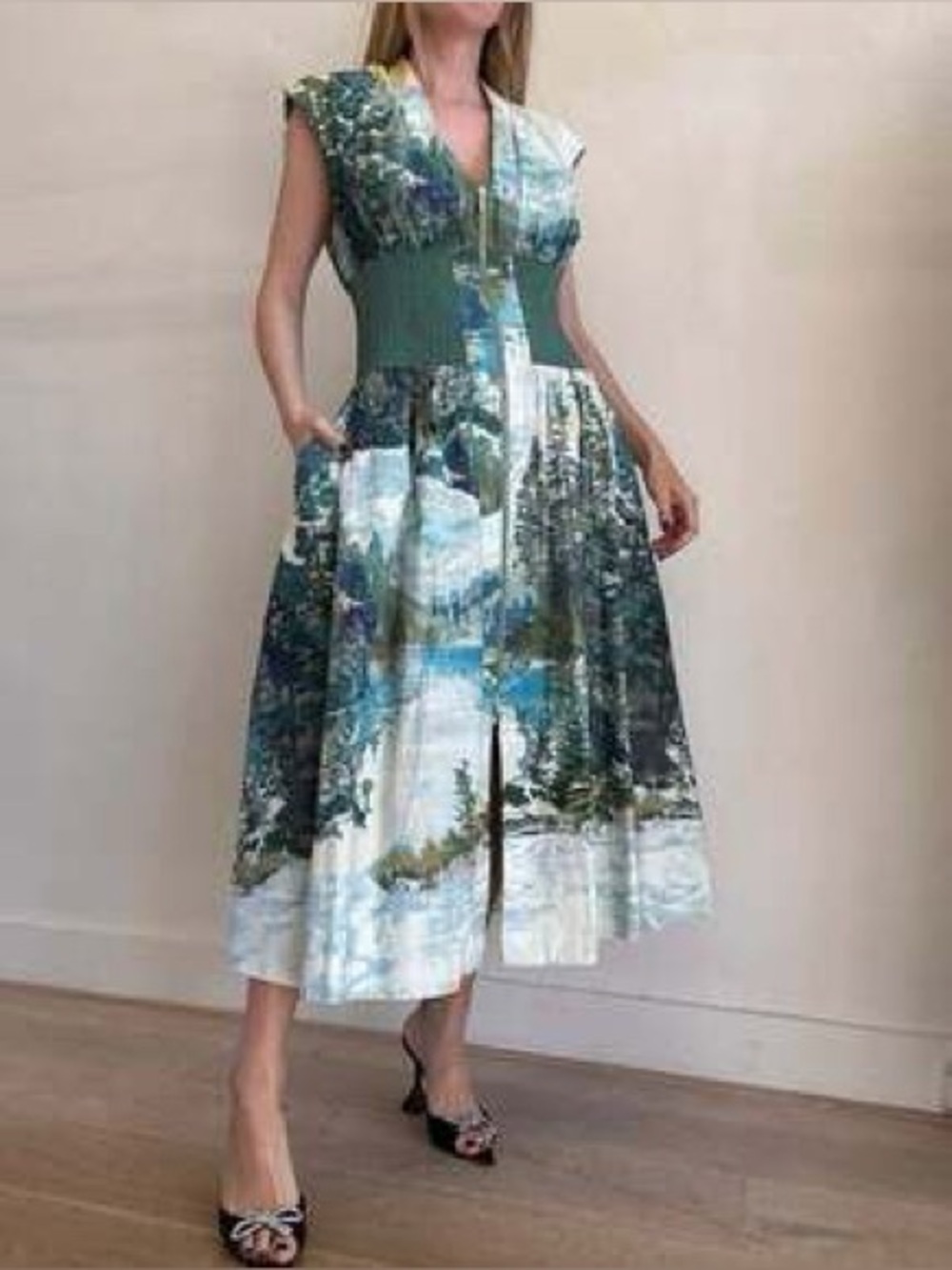 Tommie Zip-Front Midi Dress - Picture 12 of 14
